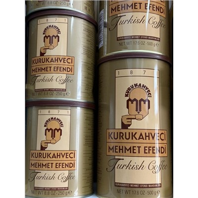 Кофе молотый Mehmet efendi  в ж/б 250гр