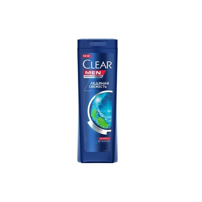 Clear Men Шампунь 400мл Ледяная свежесть