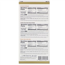 California Gold Nutrition, Перекусы, упаковка со снек-батончиками, 3 батончика по 40 г (1,4 унции) каждый