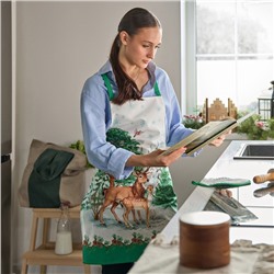 Набор подарочный «Этель. Новогодний лес», фартук, прихватка