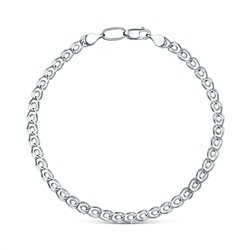 Браслет из серебра родированный - Лав, 16 см 81050480116р Лав