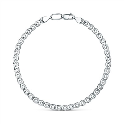 Браслет из серебра родированный - Лав, 16 см 81050480116р Лав