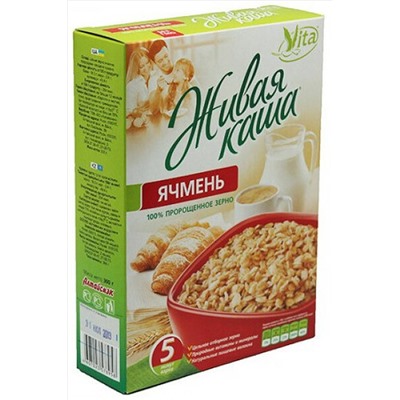 Каша ячменная "Vita" ячмень пророщенное зерно 300г ЭКОПРОДУКТЫ, 1190542