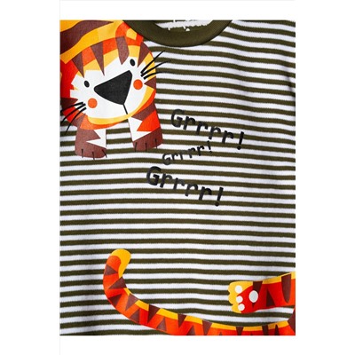 Комплект детский трикотажный для мальчиков: джемпер (футболка), шорты PLAYTODAY, 1243229