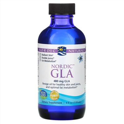 Nordic Naturals, Nordic GLA, 4 жидких унции (119 мл)