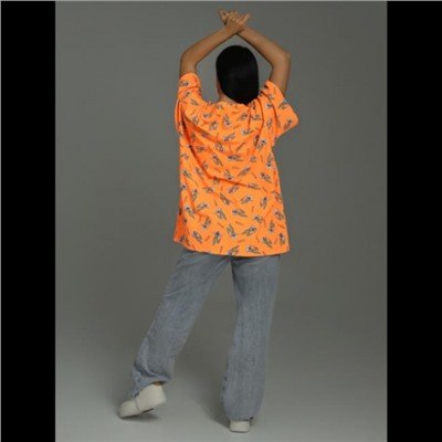 Футболка Ирбис (Оранжевый)