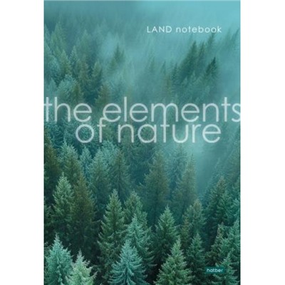 Тетрадь А4  96л линия "Элементы природы" глянц.лам (093582) Хатбер