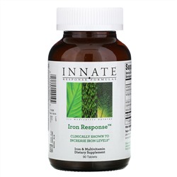 Innate Response Formulas, Iron Response, железо, 90 таблеток