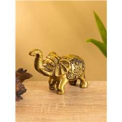 Сувенир «Слонёнок», 7.5×5.5 см, латунь