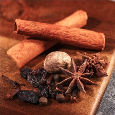 Подарочный набор для приготовления напитка «Глинтвейн», специи 32 г, штоф 500 мл., инструкция