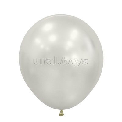Шар (18''/46 см) Устрично-белый (806), шелк, 6 шт.