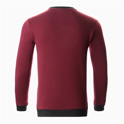 Свитшот мужской НАЧЁС, цвет бордо, размер 56