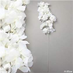 Цветок искусственный 85 см белый / GT41-34-W /уп 10/100/500/76 цветков