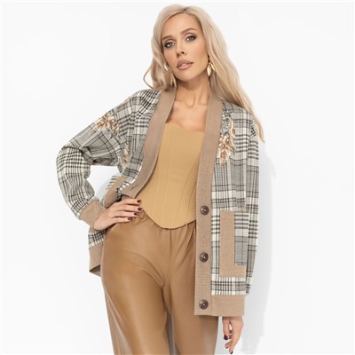 Кардиган с карманами, В модном режиме (классика)