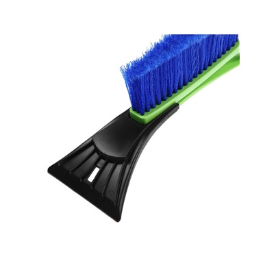 Щетка сметка, со скребком, Oktan, мягкая ручка, 54 см, зеленый