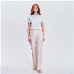 Брюки домашние женские MINAKU: Country melody, розовые, размер 42