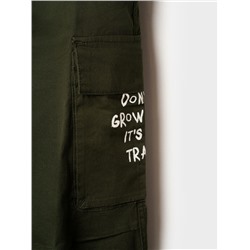 Брюки текстильные для девочек