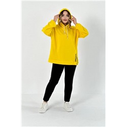 52352 Толстовка женская (Желтый)