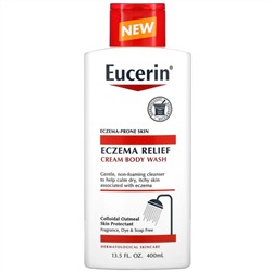 Eucerin, Eczema Relief, Cream Body Wash,  13.5 fl oz (400 ml)