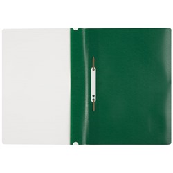 Скоросшиватель А4 пластиковый  зеленый 0,18мм TC4018G inФОРМАТ