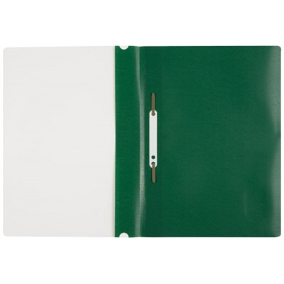 Скоросшиватель А4 пластиковый  зеленый 0,18мм TC4018G inФОРМАТ