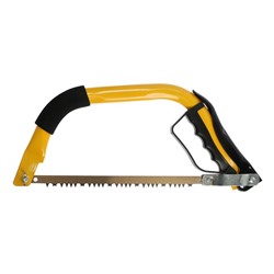 Пила лучковая ТУНДРА, «волчий зуб» для быстрого пила по сухой и мокрой древесине, 300 мм