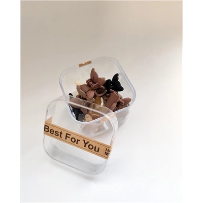 Набор крабиков для волос в боксе (10 шт)