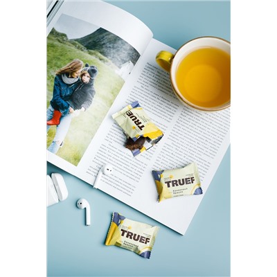 Трюфель финиковый Банановый брауни / 360 г / 24 конфеты / шоу-бокс / ТМ MyTruef