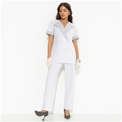 Брючный костюм с карманами, Прогулки по Монмартру (grey, 2 в 1, с поясом)