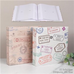 Фотоальбом 200 фото 10х15 / CW341-4 /уп 32/