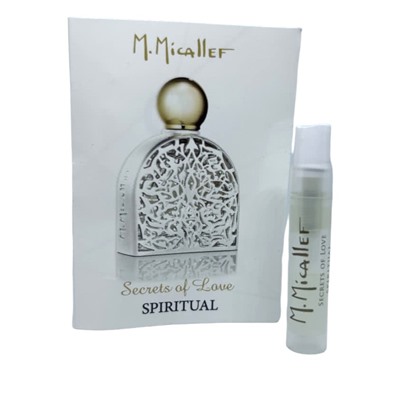 M.MICALLEF SECRETS OF LOVE SPIRITUAL edp 1ml пробник