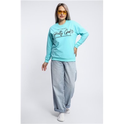 Толстовка 80048 (Ментол)