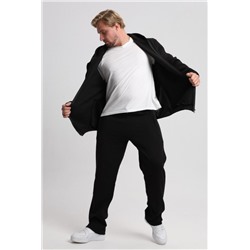 20 Толстовка мужская с молнией (Черный)