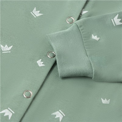 Кофточка детская MINAKU, рост 68-74 см, оливковая