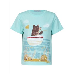 3-70-3. (Фуфайка для мальчика, Лунева )