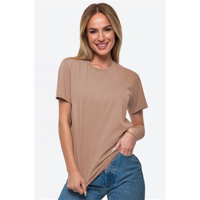 Женская базовая хлопковая футболка Happyfox