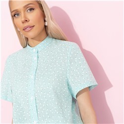 Рубашка из хлопка, Позитивный посыл (мятный)