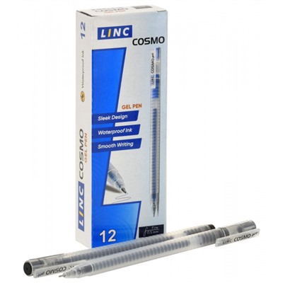 Ручка гелевая COSMO 0.5 мм черная 300S/black LINC