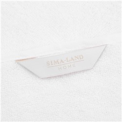 Полотенце махровое SL HOME: Floral "Блан де Блан" 90х150 см, 100% хлопок, 550 г/м2