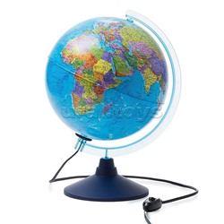 Интерактивный глобус "День и ночь" с двойной картой 250мм с подсветкой