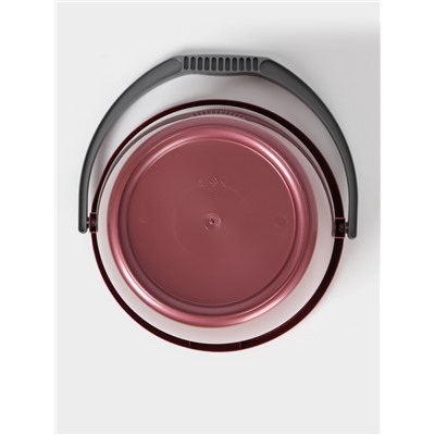 Ведро с крышкой «Удачное», 7 л, пластик, МИКС