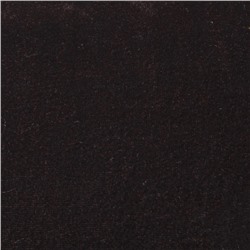 Ткань для рукоделия ворсовая, плюш шоколадный № 12