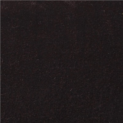 Ткань для рукоделия ворсовая, плюш шоколадный № 12