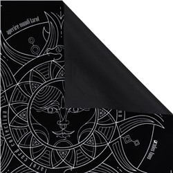 Скатерть для гадания бархатная «Солнце и луна», 50×50 см, 16+