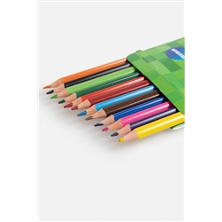 Карандаши цветные 12 цветов Pixee разноцветный ACOOLA, 1048517