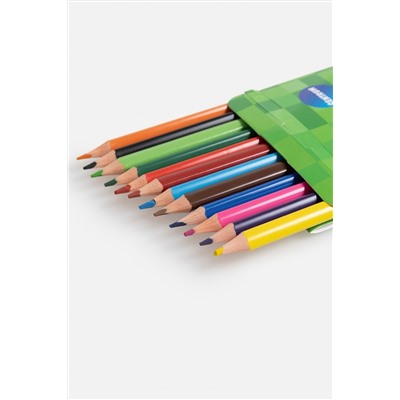 Карандаши цветные 12 цветов Pixee разноцветный ACOOLA, 1048517