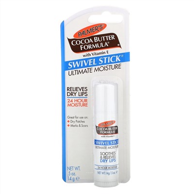 Palmer's, Cocoa Butter Formula, стик с витамином Е, 14 г (5 унций)