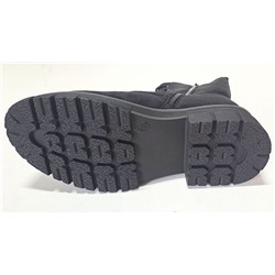 DH2207-11А черн Ботинки зима женские (36-41)/8