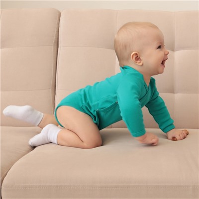 Боди детское MINAKU, рост 56-62 см, изумрудное