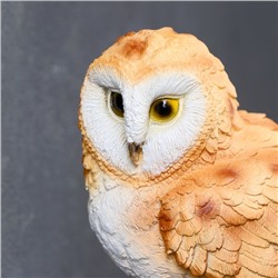 Садовая фигура из полистоуна «Совёнок на ветке», подвесная, 19×9×17.2 см